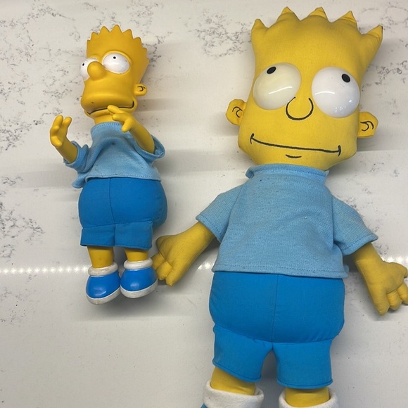 Vintage 1990 bart Simpson toys - Picture 5 of 12